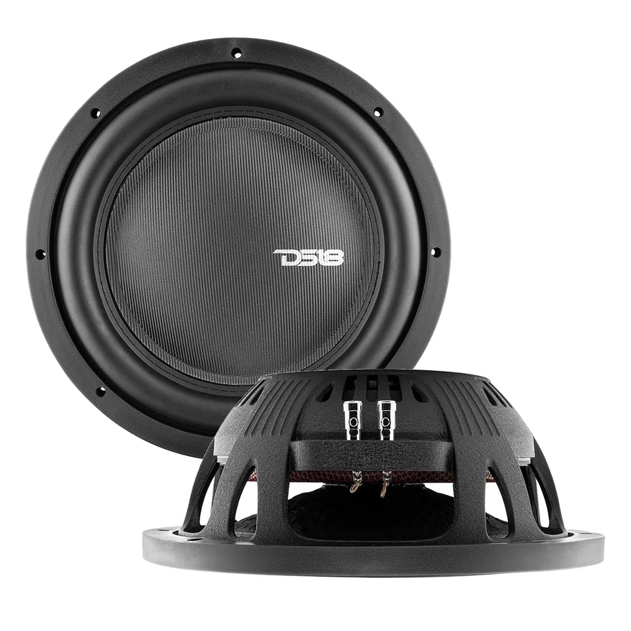 DS18 12-Inch Shallow Mount Woofer with 800W RMS Power - Model IX S124S