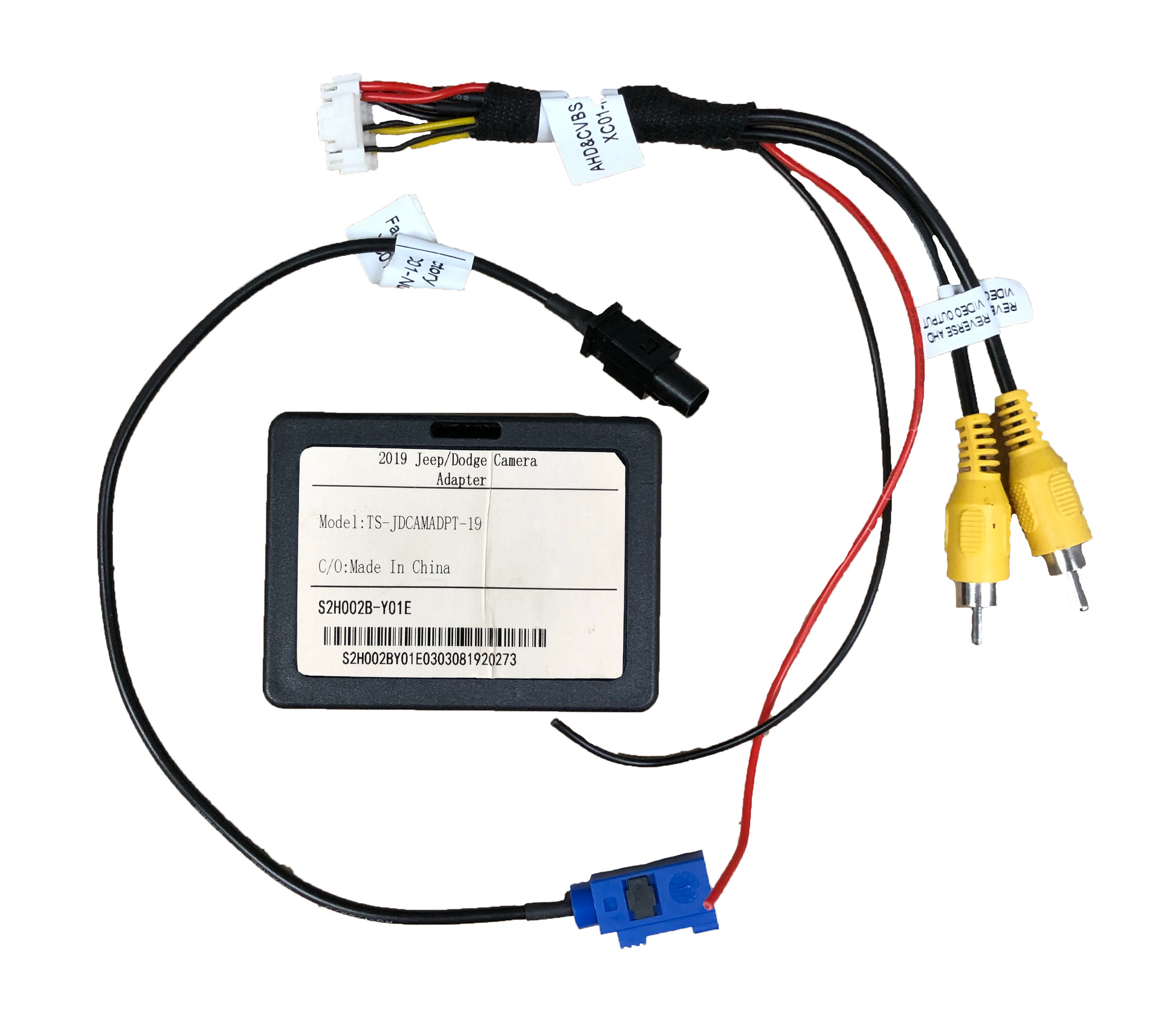 Linkswell 2018-23 Jeep/Dodge Factory Camera Retention Adapter SKU JDCAMADPT19 - View 1