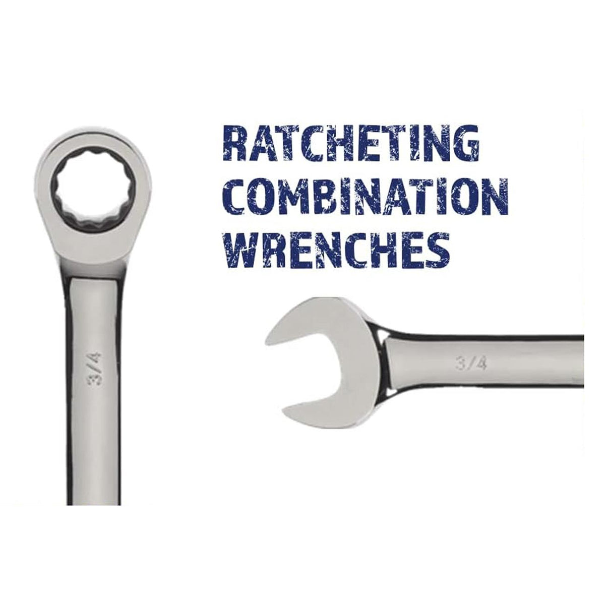 Williams JHWS1120NRC SAE Ratcheting Combination Wrench Set, 9-Piece