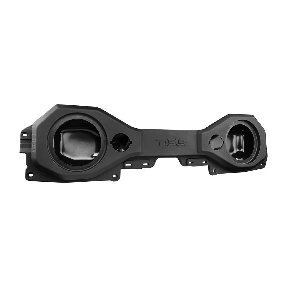 DS18 Overhead Bar System for JK/JKU Jeeps - Black with (2) 8-Inch Speakers and Tweeters