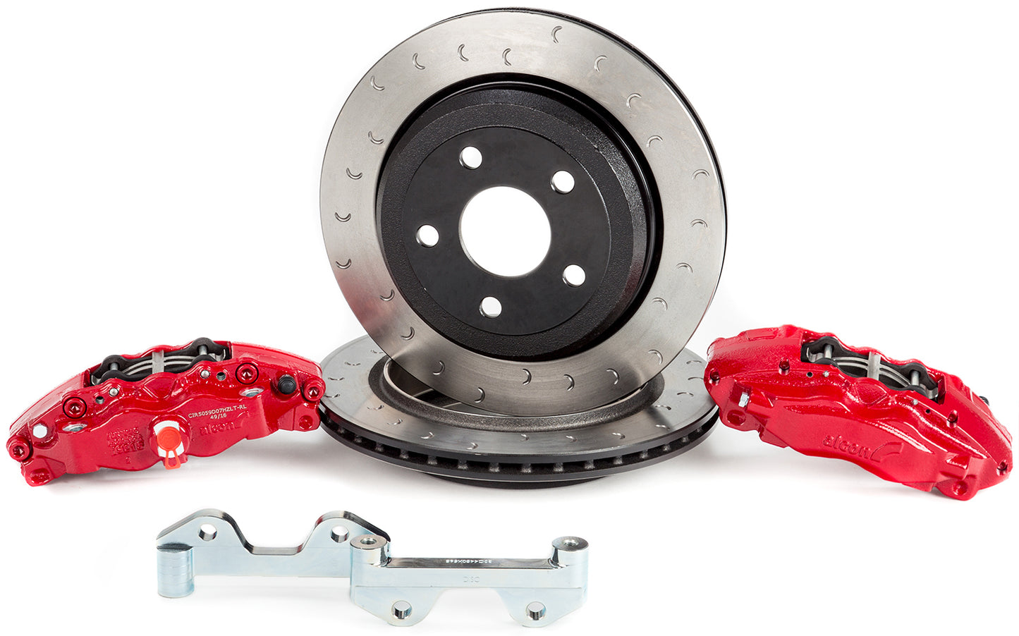 Alcon - BKR5059D12 - Disc Brake Kit -  BKR5059D12 BRAKE KIT JEEP JK 5X5 RR - P/N: BKR5059D12