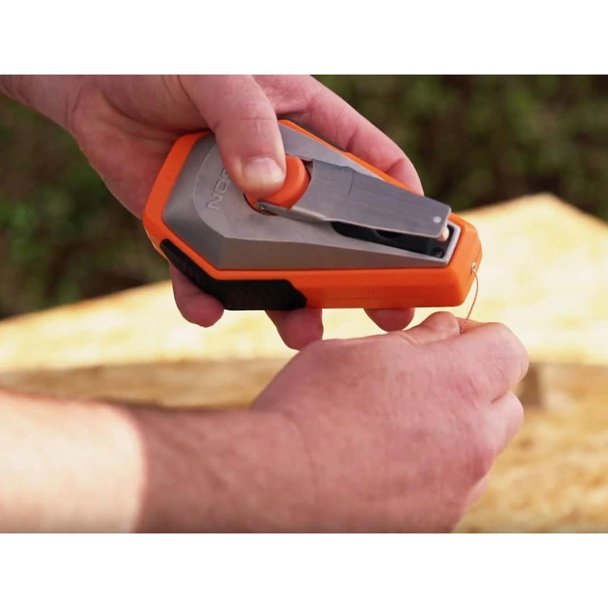 Keson K3XPRO Chalk Line Reel with 3X Rewind, 100-Foot Line