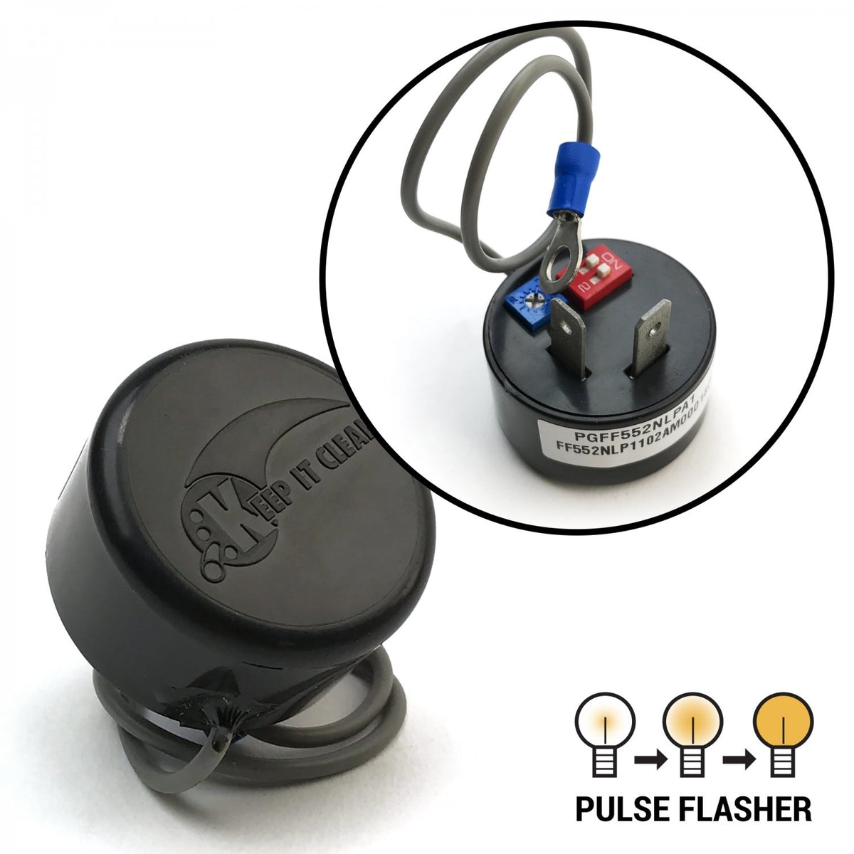 No Load Adjustable Pulse Flasher