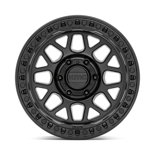 KMC KM549 GRS Satin Black 18x8.5 Wheel, 8x180 Bolt Pattern