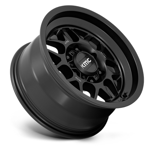 KMC KM725 Terra 16x8 Wheel, 6x5.5 Bolt Pattern, Satin Black, 0 Offset