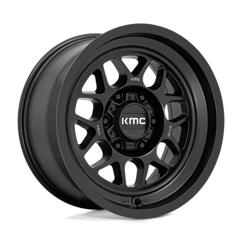 KMC KM725 Terra 17x8.5 Wheel, 6x5.5 Bolt Pattern, Satin Black, +0 Offset