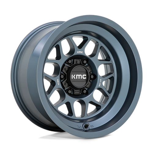 KMC KM725 Terra 17x9 Wheel, 6x5.5 Bolt Pattern, -38 Offset, Metallic Blue
