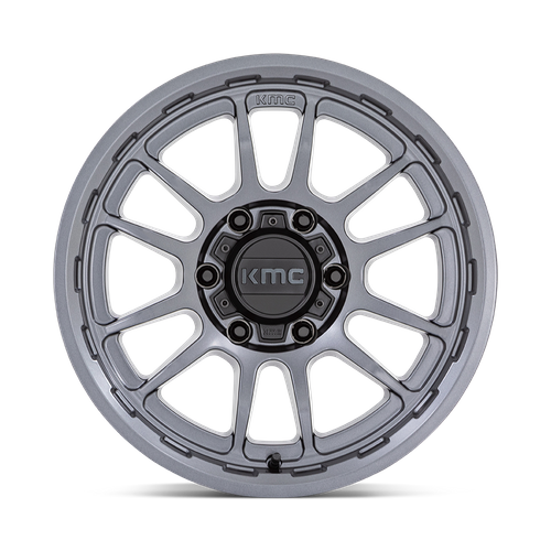 KMC KM727 Wrath 20x9 Matte Anthracite Wheel, 6x5.5 Bolt Pattern, +0 Offset