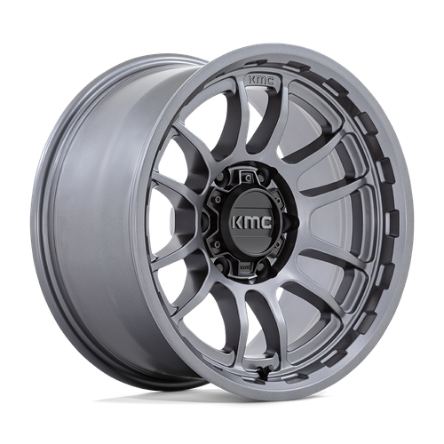 KMC KM727 Wrath 17-Inch Matte Anthracite Wheel, 17x8.5, 6x5.5 Bolt Pattern, +0 Offset