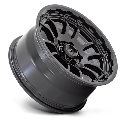 KMC KM727 Wrath 17x8.5 Satin Black Wheel, 6x5.5 Bolt Pattern, -10mm Offset