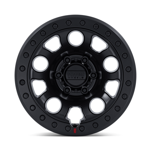 KMC E25 Beadlock 17x9 Inch Off-Road Wheel with Blackout Finish - Model KM241 MX17905012N