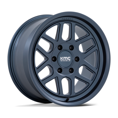 KMC KM446 Mesa Forged Monoblock 18x9 Wheel, 6x5.5 Bolt Pattern, -12 Offset, Metallic Blue
