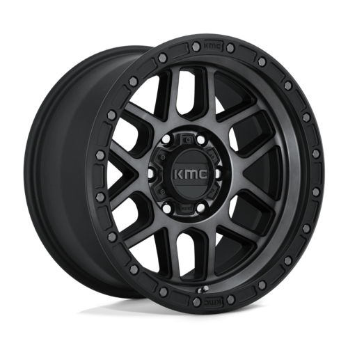 KMC KM544 Mesa 20x9 Wheel, 6x135 Bolt Pattern, Satin Black with Gray Tint, 18mm Offset