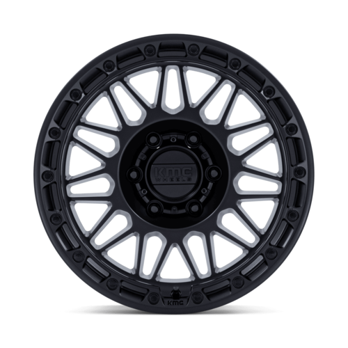 KMC KM555 Attack 18x9 Matte Black Wheel, 6x5.5 Bolt Pattern, +18 Offset