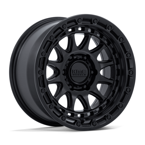 KMC KM556 Crux 20-Inch Blackout Wheel, 8x170 Bolt Pattern, -18 Offset