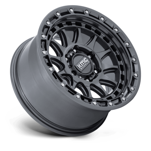 KMC KM556 Crux 18x9 Gloss Gunmetal Wheel, 6x5.5 Bolt Pattern, +18 Offset