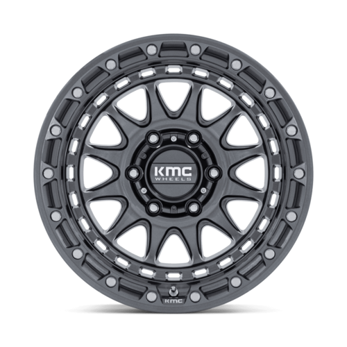 KMC KM556 Crux 18x9 Gloss Gunmetal Wheel, 6x5.5 Bolt Pattern, +18 Offset