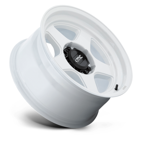 KMC KM728 Lobo 17x8.5 Gloss White Wheel, 6x5.5 Bolt Pattern, -10 Offset