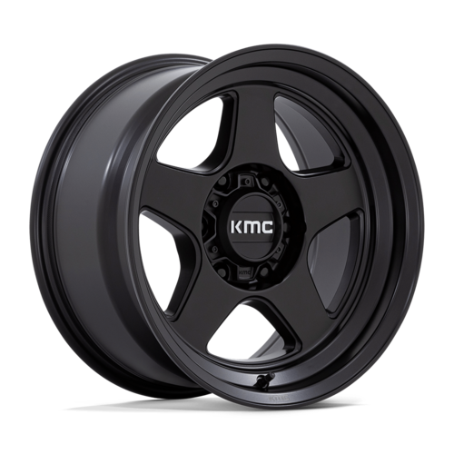 KMC KM728 Lobo 17x8.5 Matte Black Wheel, 6x5.5 Bolt Pattern, -10mm Offset