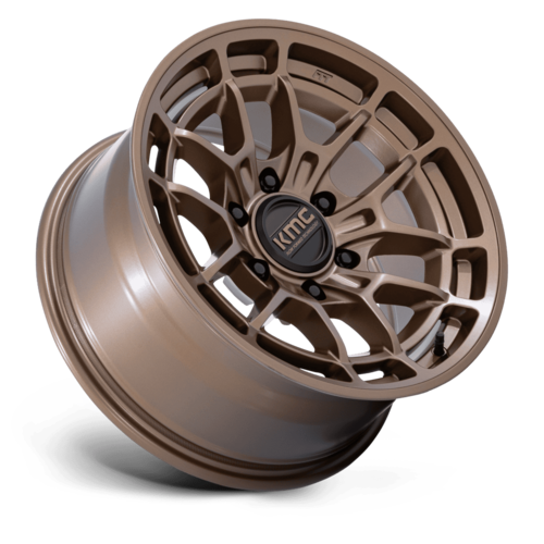 KMC KM732 Archer 17-Inch Matte Bronze Wheel, 6x5.5-Inch Bolt Pattern, 0mm Offset