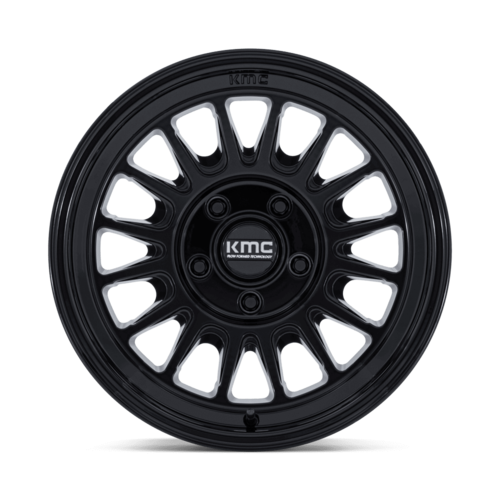 KMC KM733 Impact FFT 17x8.5 Gloss Black Wheel, 6x5.5 Bolt Pattern, +35 Offset