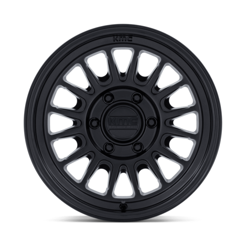 KMC KM733 Impact FFT 17x8 Matte Black Wheel, 6x130 Bolt Pattern, +32 Offset