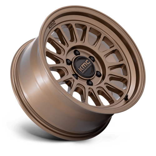 KMC KM733 Impact FFT 17x8 Matte Bronze Wheel, 6x130 Bolt Pattern, +32 Offset
