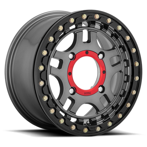 KMC Powersports KS240 Recon UTV Beadlock Wheel 15x7, 4x137, +38 Offset