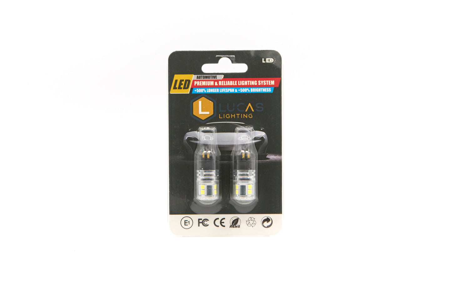 Lucas Lighting - PW24 12 LED Bulb (White) - For BMW DRL - L-PW24W