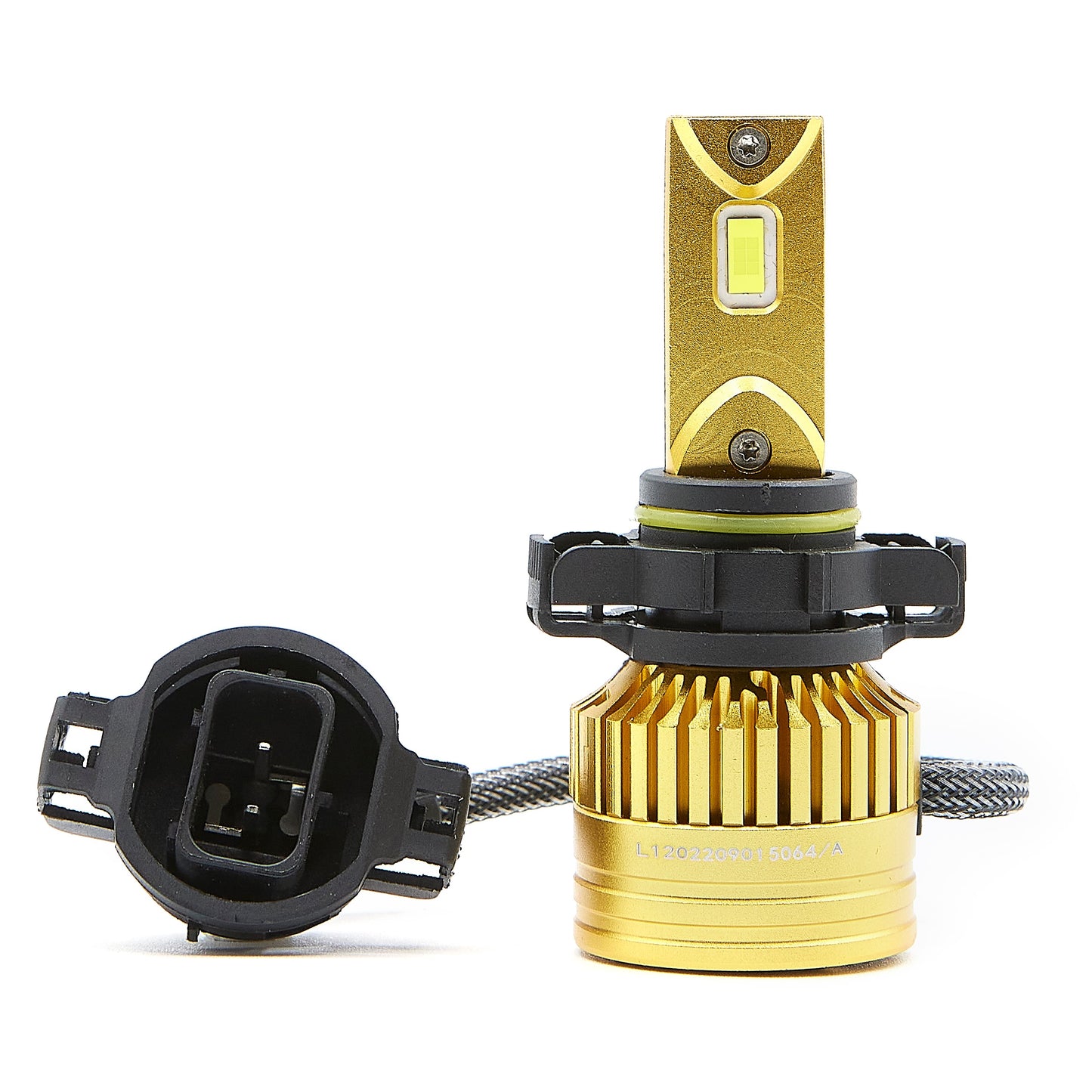 Lucas Lighting - L1-5202/PS24W PAIR Single output.  Replaces 5201/2,2504,7201/2,9009,H16,P24/W,PS24/N/W - L1-PS24W/5202