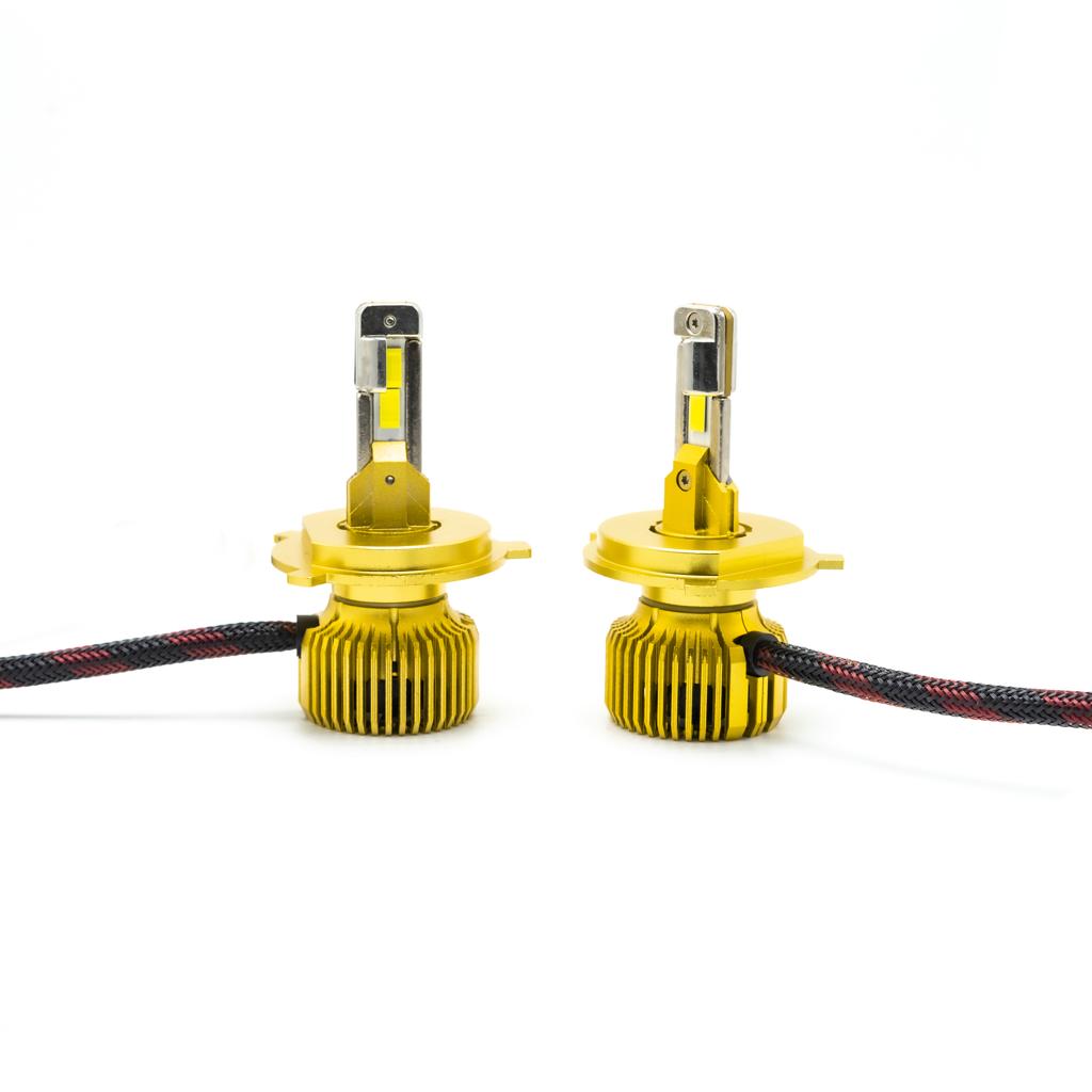 Lucas Lighting - L5-H4 PAIR Dual output.  Replaces H4,9003,9003CB/EB/LL/ST/SU/XV,HB2 - L5-H4