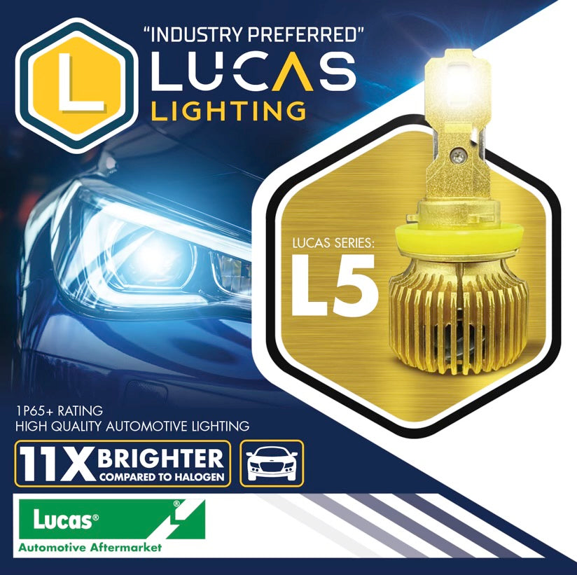 Lucas Lighting - L5-H13 PAIR Dual output.  Replaces H13/ST/XV,9008 - L5-H13