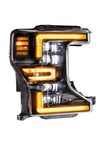 Morimoto XB LED Headlights for 2020–2022 Ford Super Duty, Amber Set