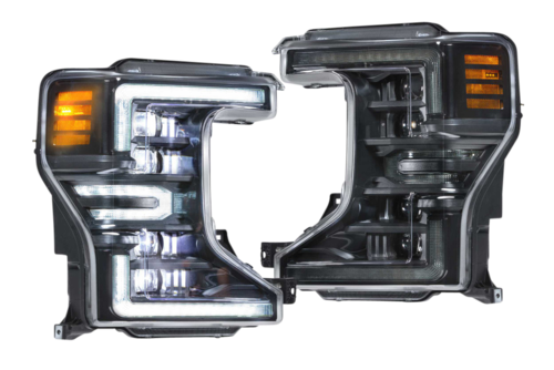 Morimoto XB LED Headlights for 2020–2022 Ford Super Duty, White Set