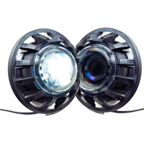 Morimoto LF515 Jeep Wrangler (JK) Super7 Headlights Set