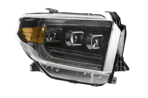 Morimoto XB LED Headlights for 2014-2020 Toyota Tundra with Amber DRL - LF532.2-A-ASM