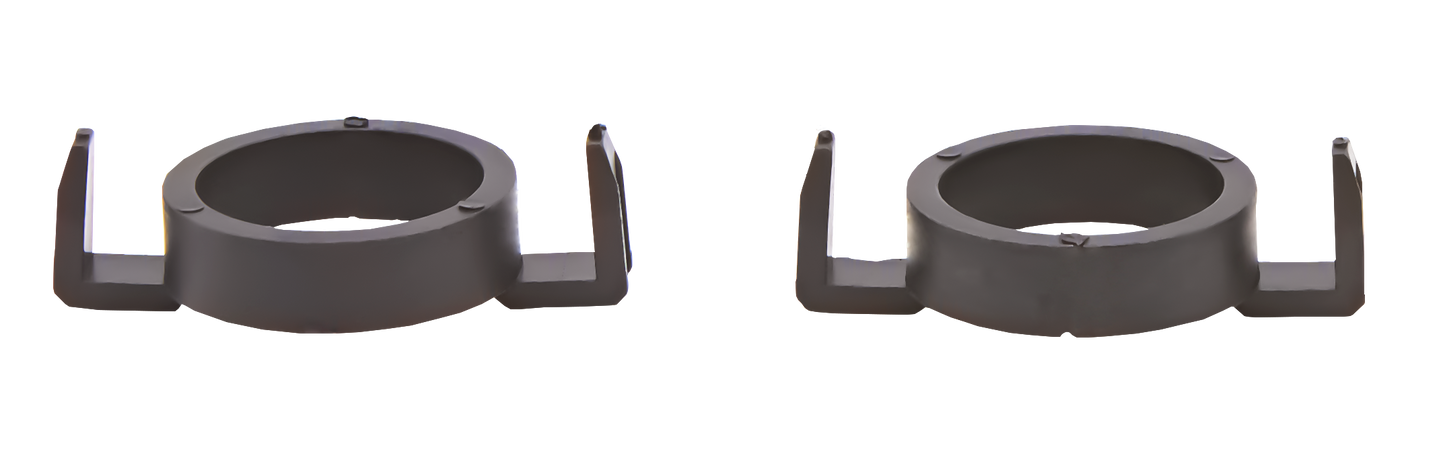Lucas Lighting - H7 Ford Fusion/Lincoln MKZ/Mercury Milan 2007-12 low beam adapters (2pr) - LH-BB-008