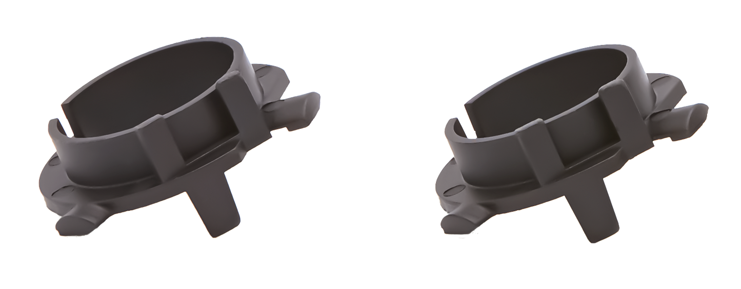 Lucas Lighting - H7 Hyundai, Kia, Mitsubishi alternate angle adapters (2pr) - LH-BB-010