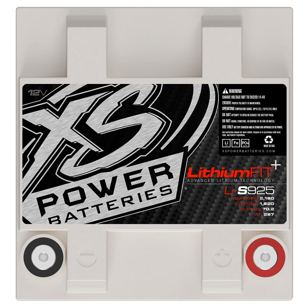 XS Power 12V Lithium Battery (Model LIS925) – 5000 Watts / 23.4Ah for High-Performance Power Solutions