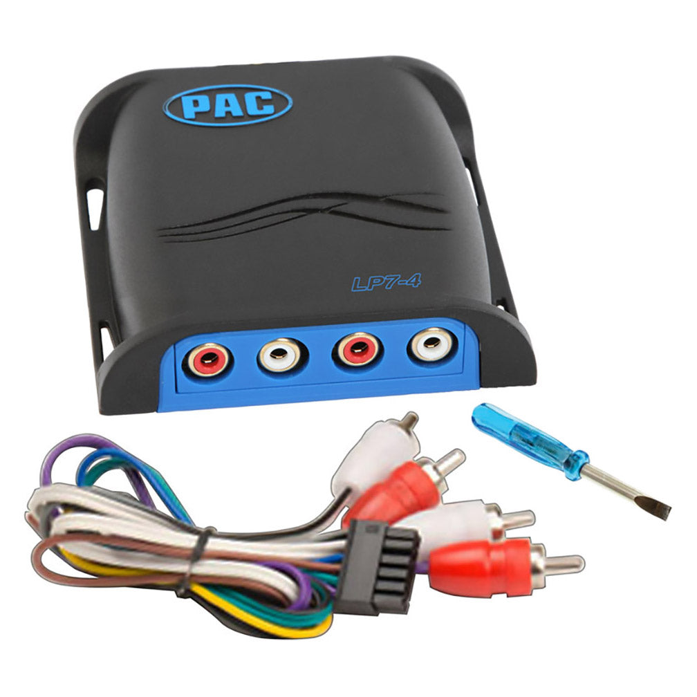PAC Locpro L7 4-Channel Line Output Converter with Remote Turn-On by PAC