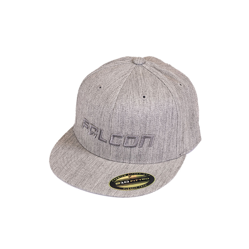 FLAT VISOR HAT  GRAY/SILVER  SM/MD