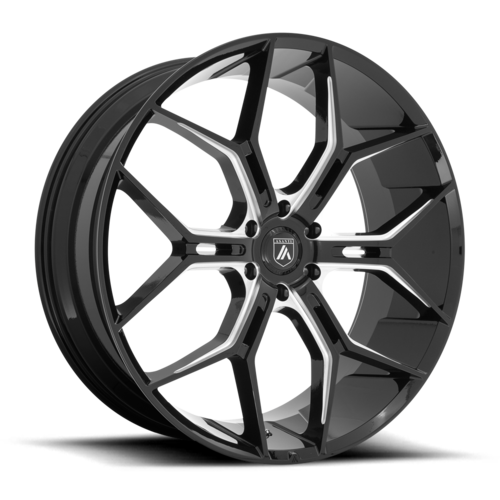 AB38 22X9.5 6X120 G-BLK MILL 38MM