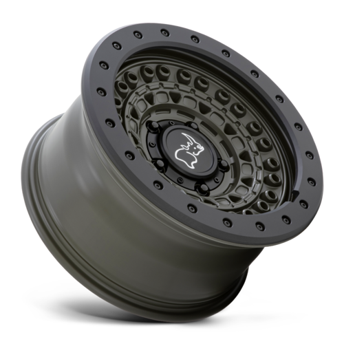 BRBCD 17X8.5 6X5.5 OD-GRN BLK-RKGRD -18MM