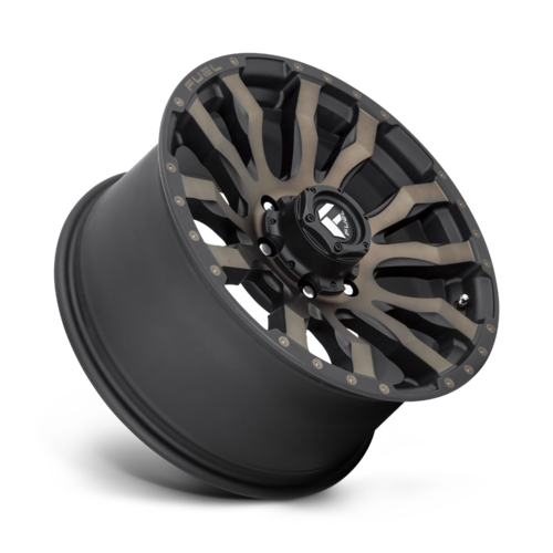 Fuel 1PC D674 Blitz 20-Inch Matte Black Double Dark Tint Wheel, 8x6.5 Bolt Pattern, +20 Offset