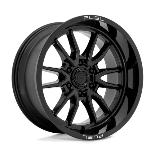 Fuel 1PC D760 Clash 17x9 Gloss Black Wheel, 6x120 Bolt Pattern, 1mm Offset