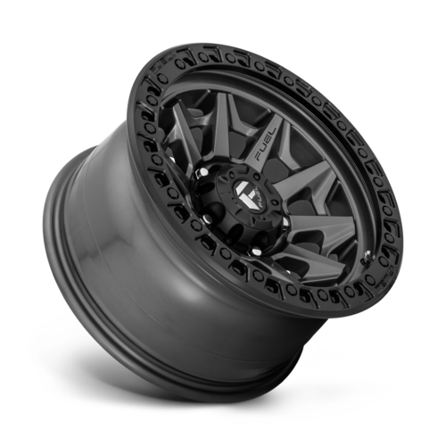 Fuel 1PC D716 Covert 20-Inch Matte Gunmetal Black Bead Ring Wheel, 5x150 Bolt Pattern, 20mm Offset