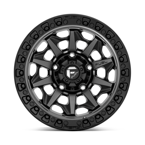 Fuel 1PC D716 Covert 20-Inch Matte Gunmetal Black Bead Ring Wheel, 5x150 Bolt Pattern, 20mm Offset