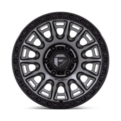 Fuel 1PC D835 Cycle 17x9 Wheel, 5x127 Bolt Pattern, Matte Gunmetal with Black Ring
