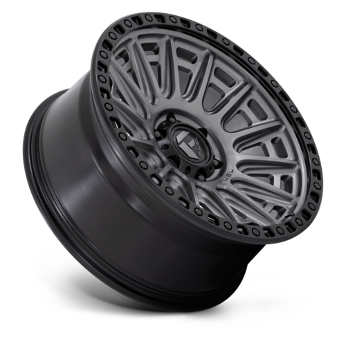 Fuel 1PC D835 Cycle 20x9 6x135 Matte Gunmetal Wheel with Black Ring, +1 Offset
