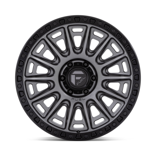 Fuel 1PC D835 Cycle 20x9 6x135 Matte Gunmetal Wheel with Black Ring, +1 Offset